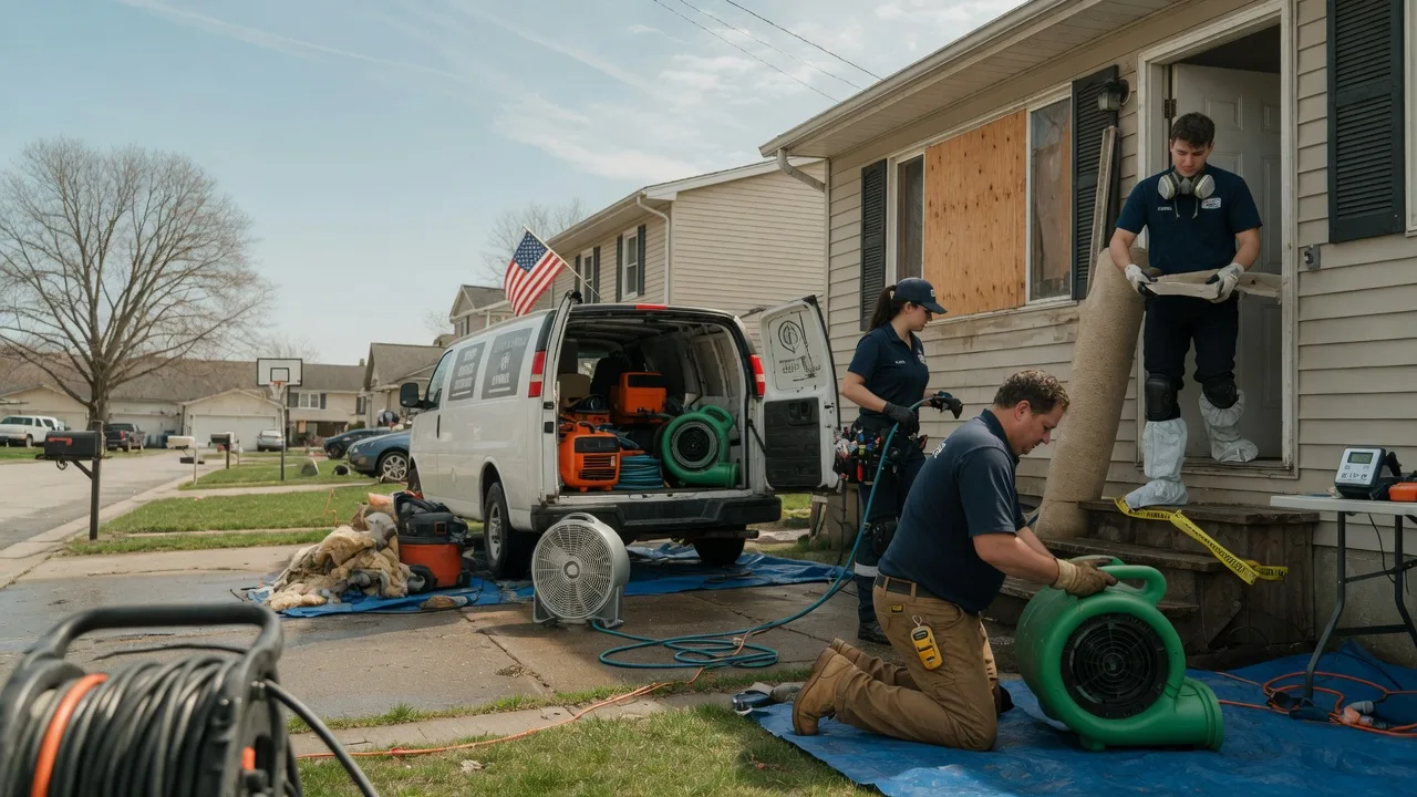 Water Damage Restoration in Kaw City, OK near me
